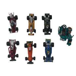 VTG Micro Machines 1980s Race Car Collection & Motorcycle Sidecar Galoob